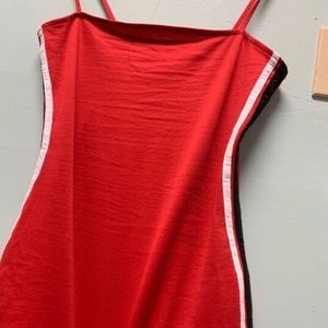 Red H&M pencil dress